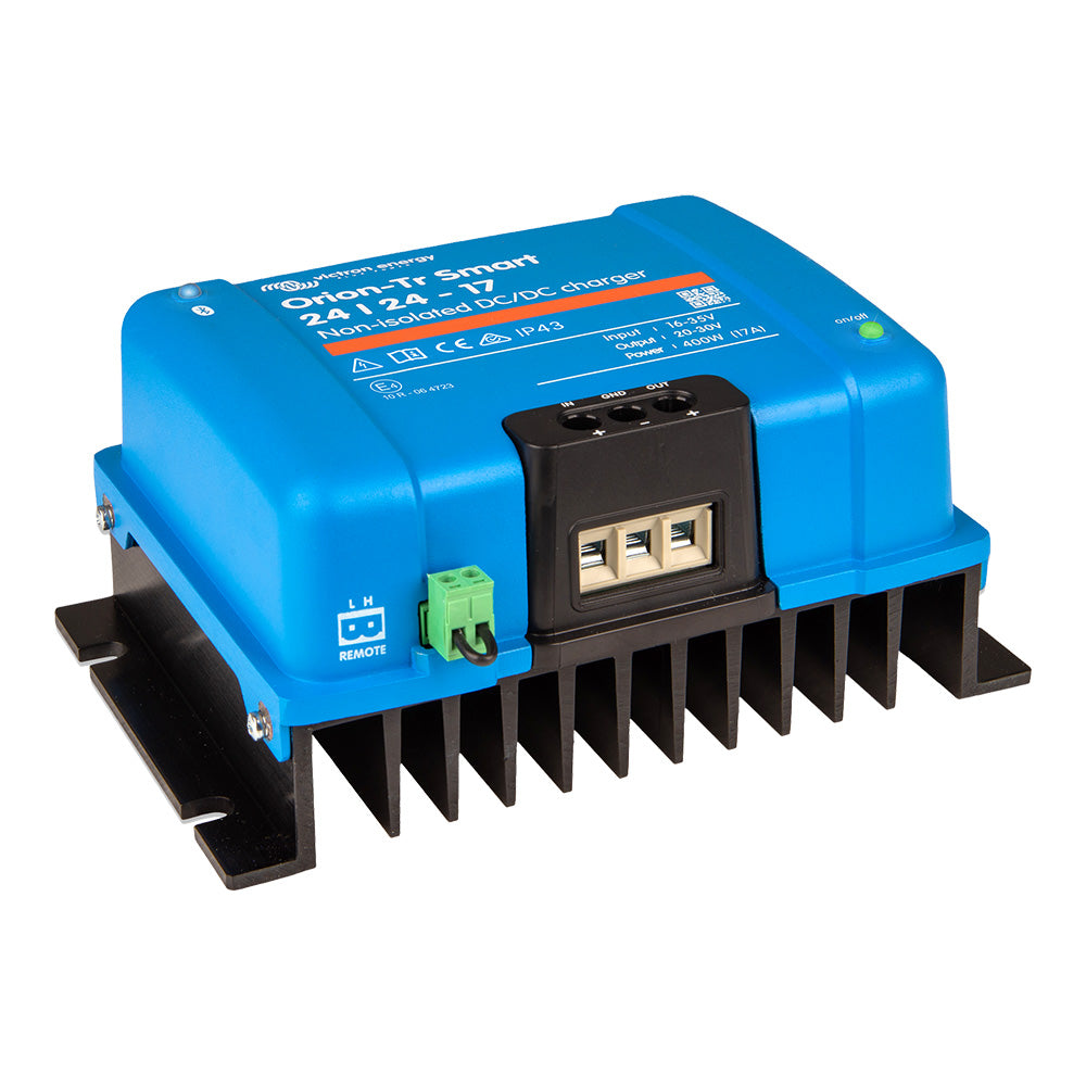 Tri-Water Marine | Victron Orion-TR Smart 24/24-17A 17A (400W) Non-Isolated DC-DC Charger or Power Supply [ORI242440140]