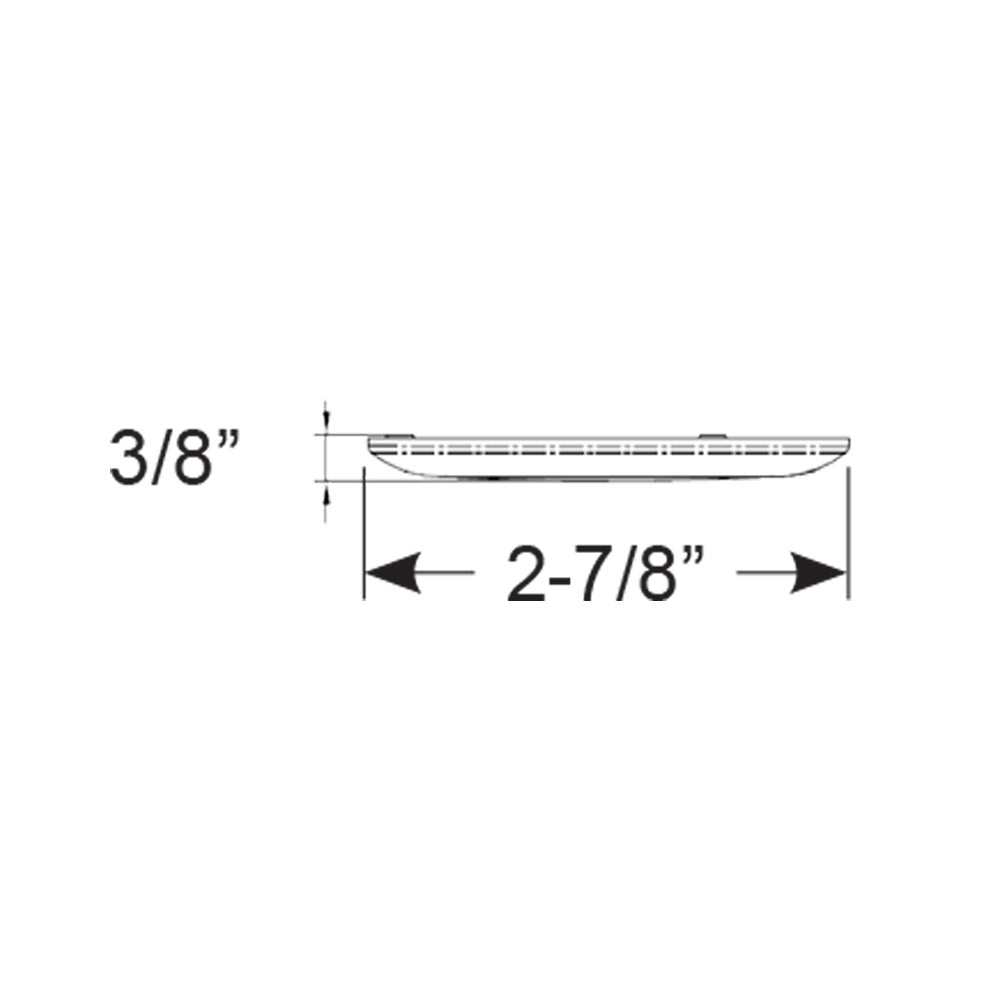 Tri-Water Marine | Scandvik B3 Downlight Surface Mount - Cool White - SS Trim - IP67 - 12/24V [41320P]