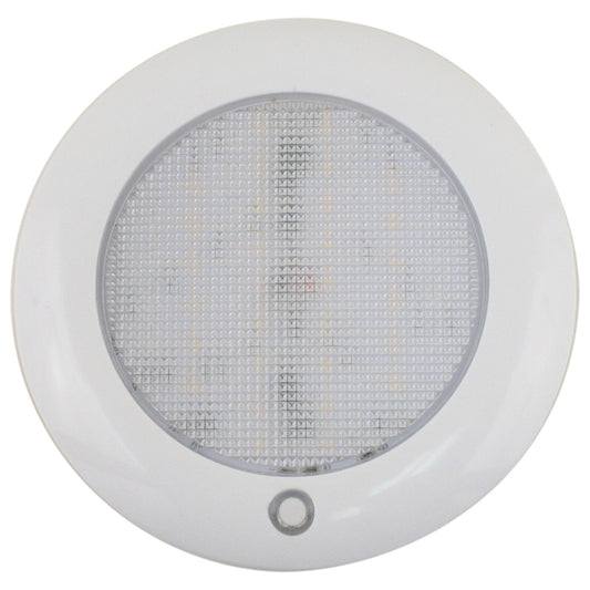 Tri-Water Marine | Scandvik Slim 5" Dome Light - Warm White/Red - 10-30V [41462P]