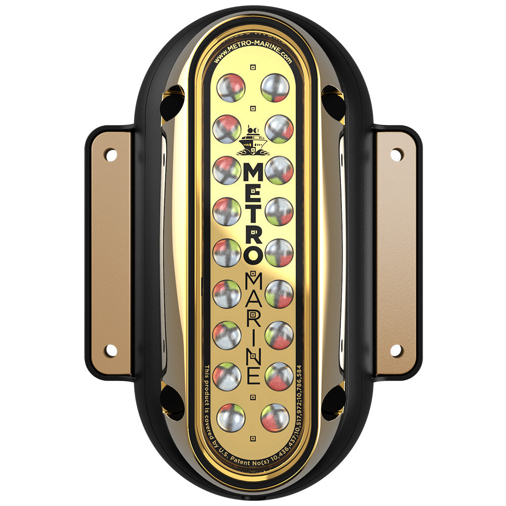 Metro Marine High-Output Vertical Surface Mount Light w/Intelligent Full Spectrum LEDs - RGBW, 45 Beam [F-SME1-V-FS-45]