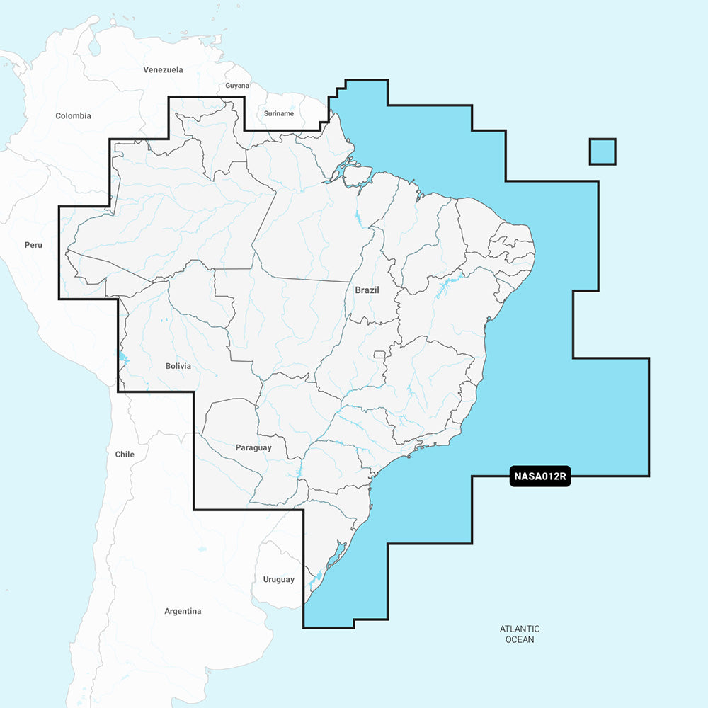 Tri-Water Marine | Navionics NASA012R - Brazil - Navionics+ [010-C1461-30]