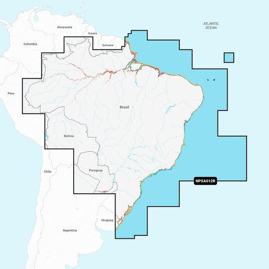 Tri-Water Marine | Navionics Platinum+ NPSA012R - Brazil [010-C1461-40]