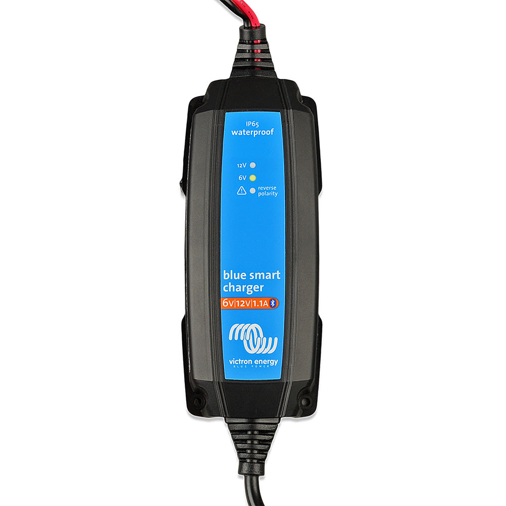 Tri-Water Marine | Victron Blue Smart IP65 Charger - 6V/12V - 1.1A - 120V - 1-15P [BPC120134124R]