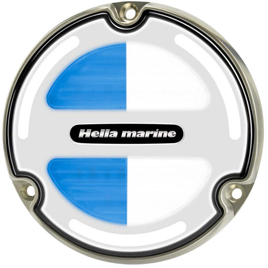 Tri-Water Marine | Hella Marine Apelo A3 White/Blue Underwater Light - Bronze - White Lens [016830001]