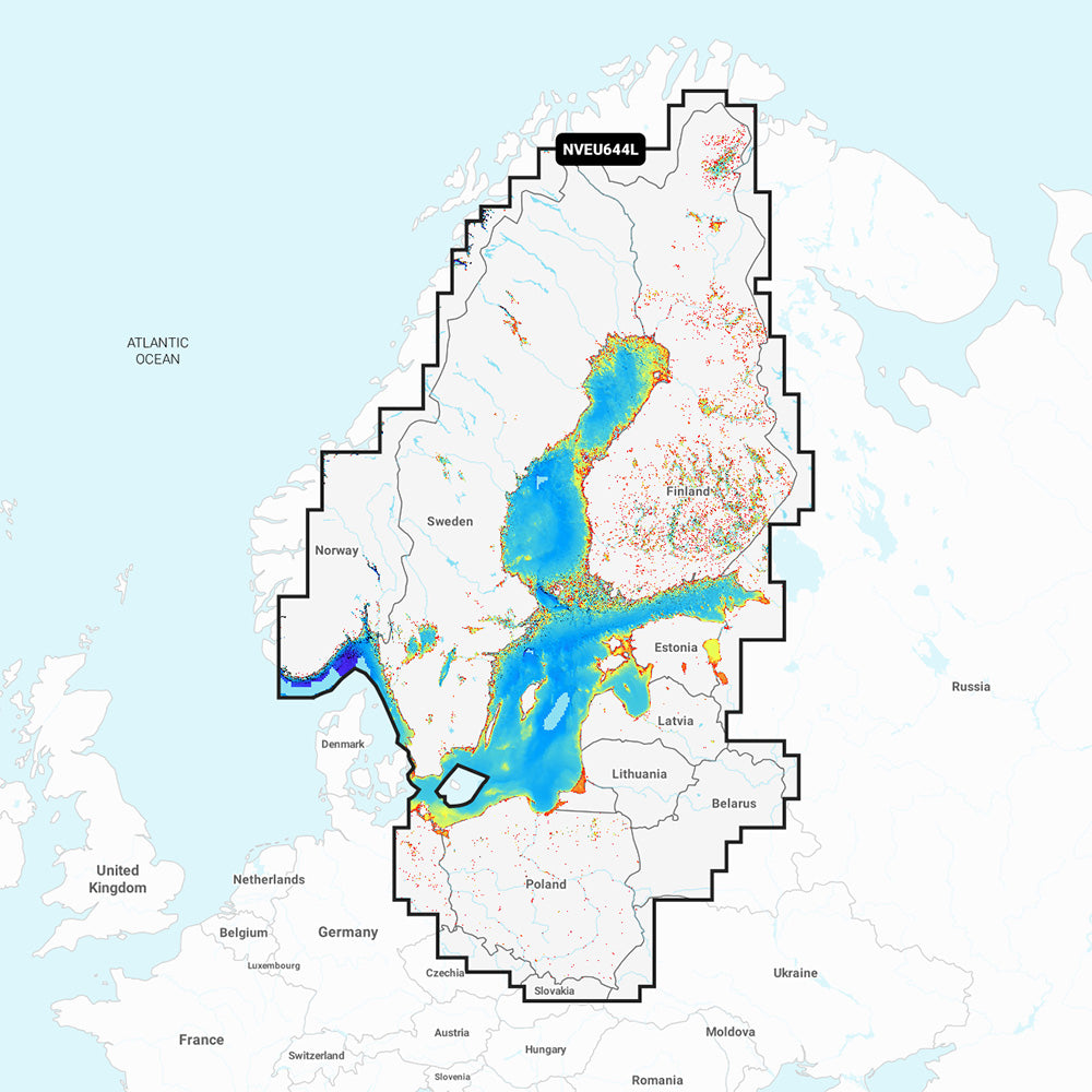 Tri-Water Marine | Garmin Navionics Vision+ NVEU644L Baltic Sea [010-C1273-00]