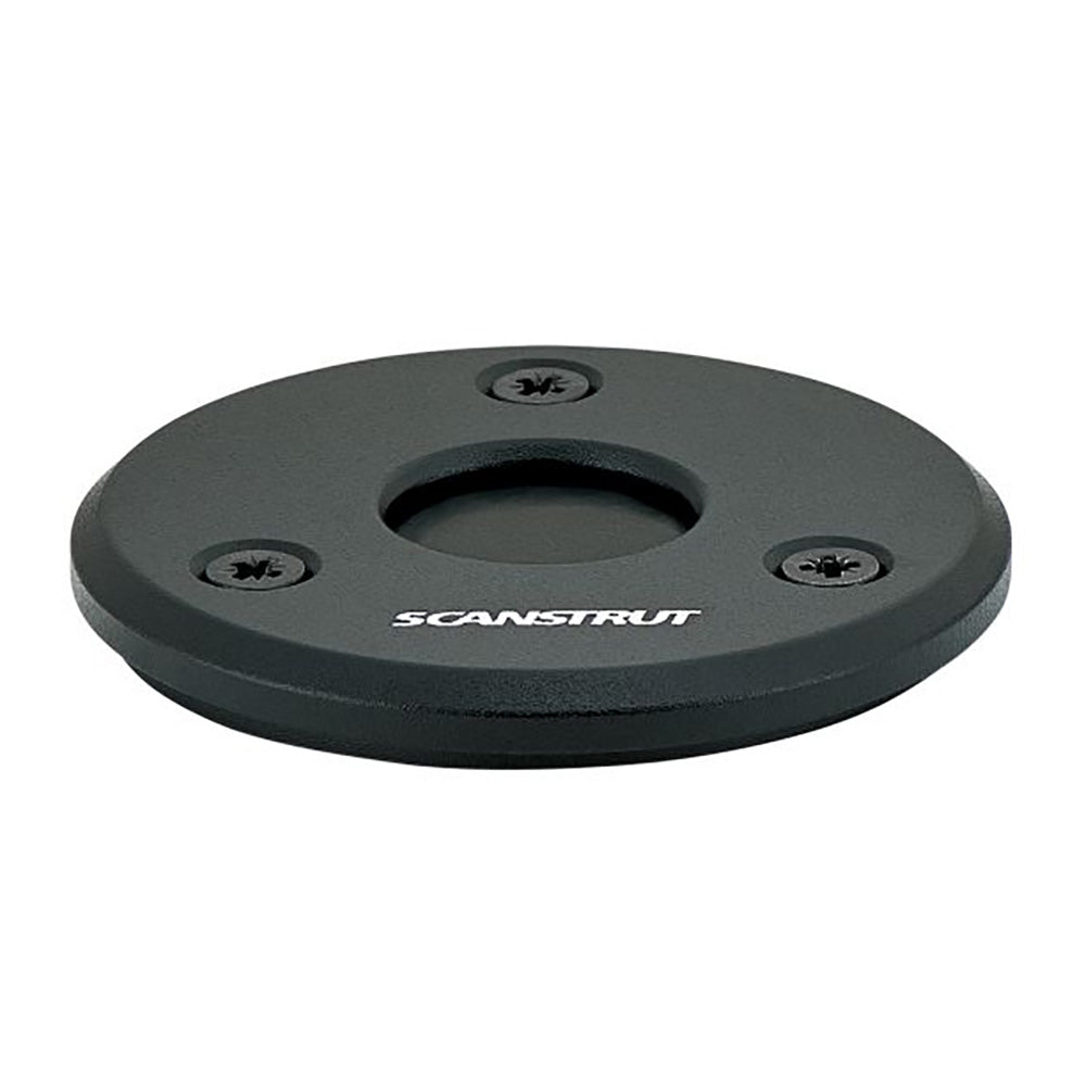 Tri-Water Marine | Scanstrut Black Anodized Aluminum Low-Profile Cable Seal [DS-LP-16-BLK]