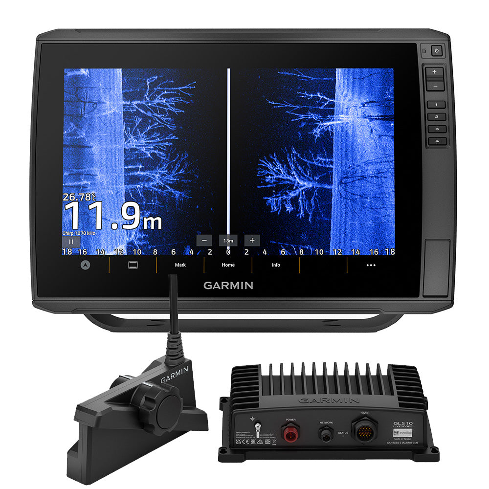 Tri-Water Marine | Garmin ECHOMAP Ultra 2 122sv Livescope LVS34 Bundle [010-02881-00/LIVESCOPE]