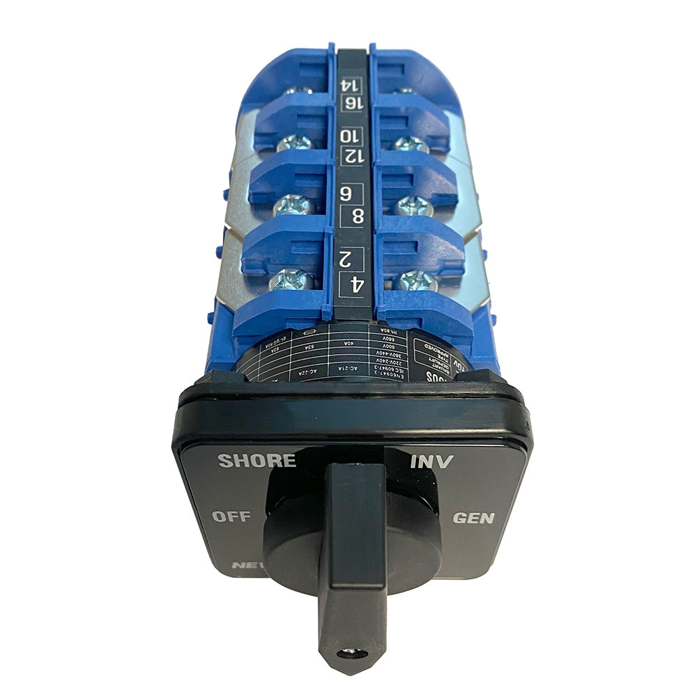 Tri-Water Marine | Newmar SS Switch - 7.5 INV AC Selector Switch [SS SWITCH7.5INV]