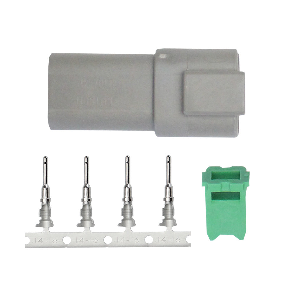 Tri-Water Marine | Pacer DT Deutsch Receptacle Repair Kit - 14-18 AWG (4 Position) [TDT04F-4RP]