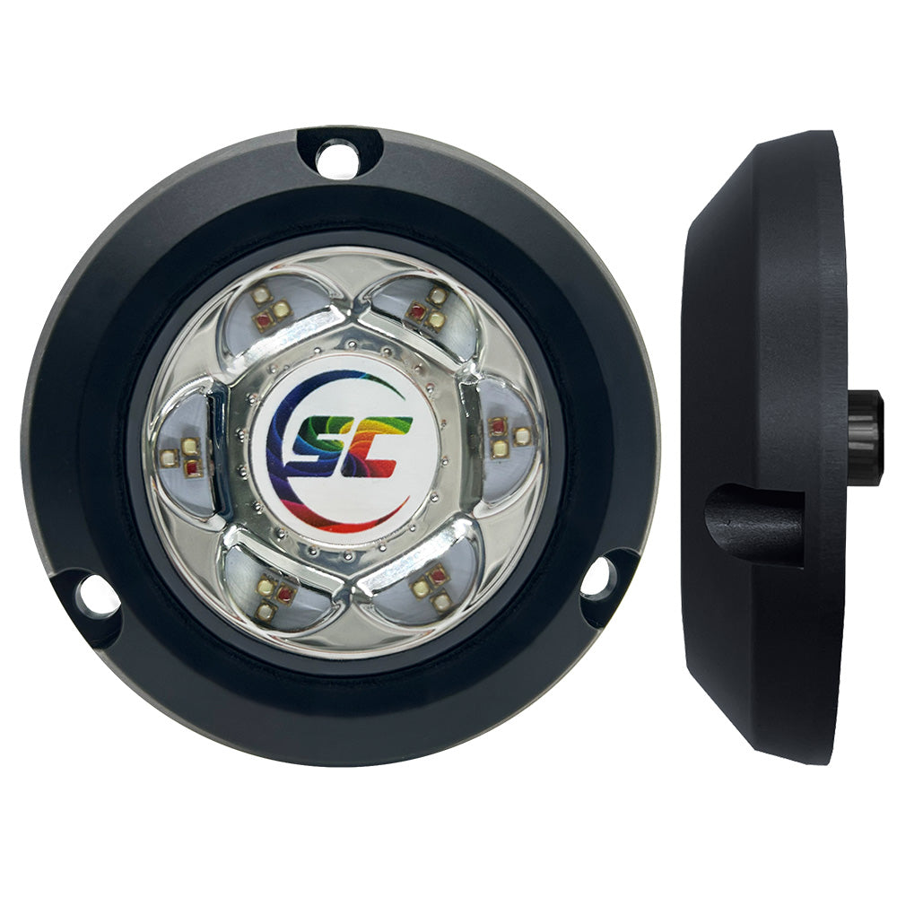 Tri-Water Marine | Shadow-Caster SC2 Series Polymer Composite Surface Mount Underwater Light - Full Color [SC2-CC-CSM]