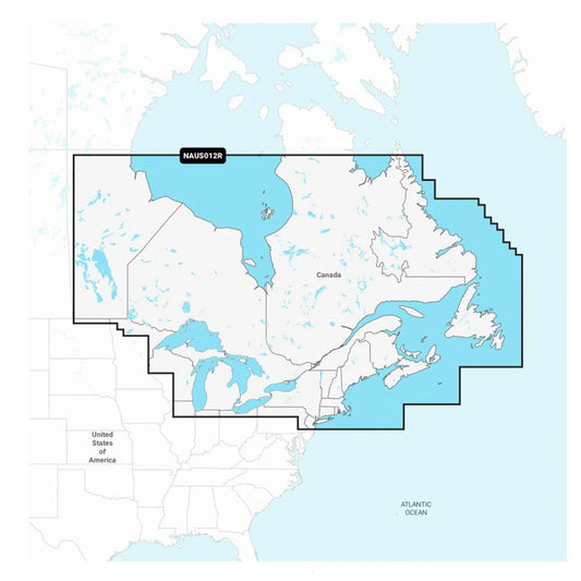 Tri-Water Marine | Navionics NAUS012R - Canada, East Great Lakes - Navionics+ [010-C1466-30]