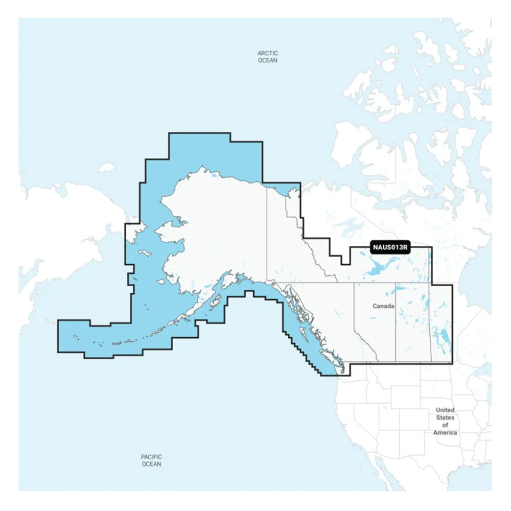 Tri-Water Marine | Navionics NAUS013R - Canada, West Alaska - Navionics+ [010-C1467-30]