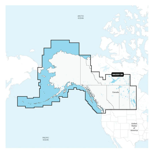 Tri-Water Marine | Navionics NAUS013R - Canada, West Alaska - Navionics+ [010-C1467-30]