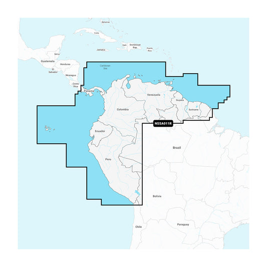 Tri-Water Marine | Garmin Navionics+ NSSA011R South America (North) [010-C1452-20]