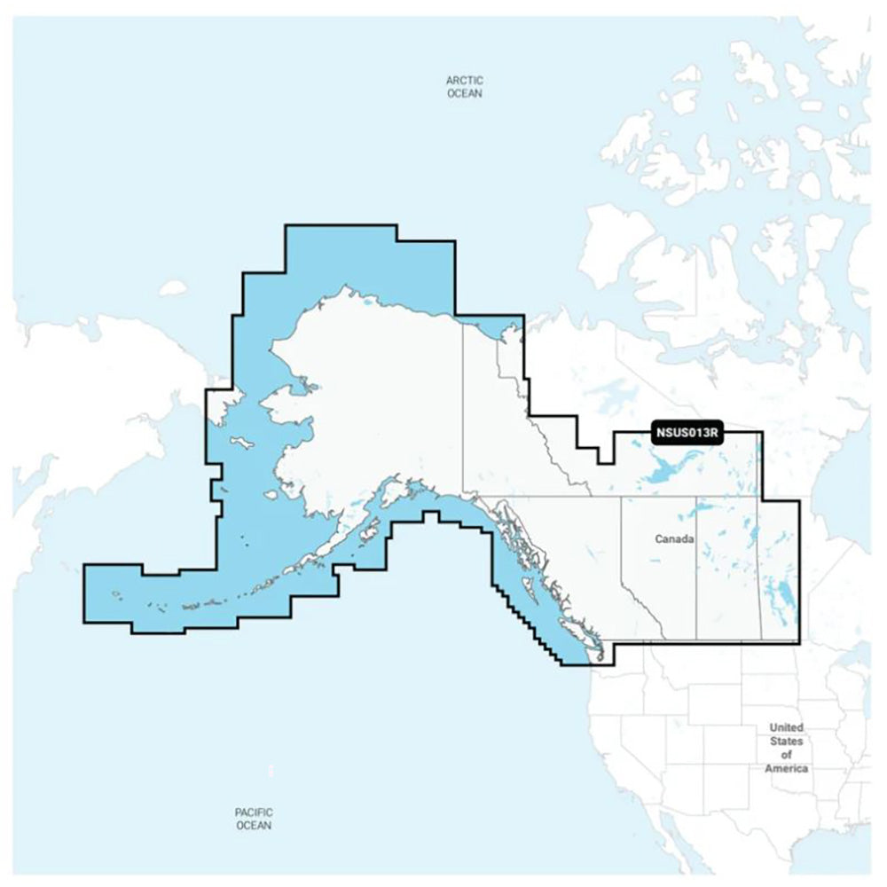 Tri-Water Marine | Garmin Navionics+ NSUS013R Canada, West Alaska [010-C1485-20]