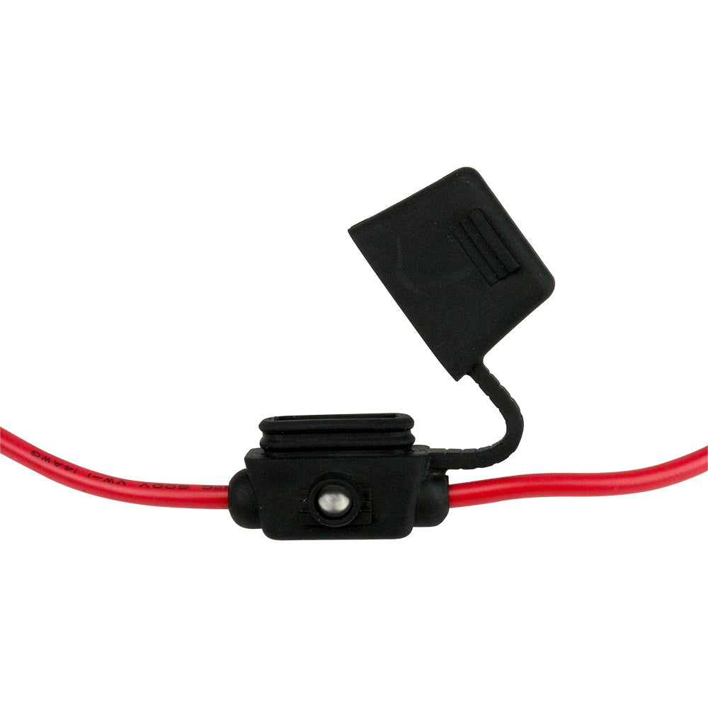 Tri-Water Marine | Sea-Dog ATO/ATC Style Inline LED Fuse Holder - Up to 30A [445197-1]