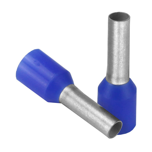 Tri-Water Marine | Pacer Blue 14 AWG Wire Ferrule - 8mm Length - 25 Pack [TFRL14-8MM-25]