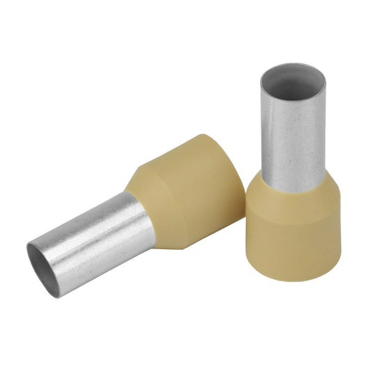 Tri-Water Marine | Pacer Beige 2 AWG Wire Ferrule - 16mm Length - 10 Pack [TFRL2-16MM-10]