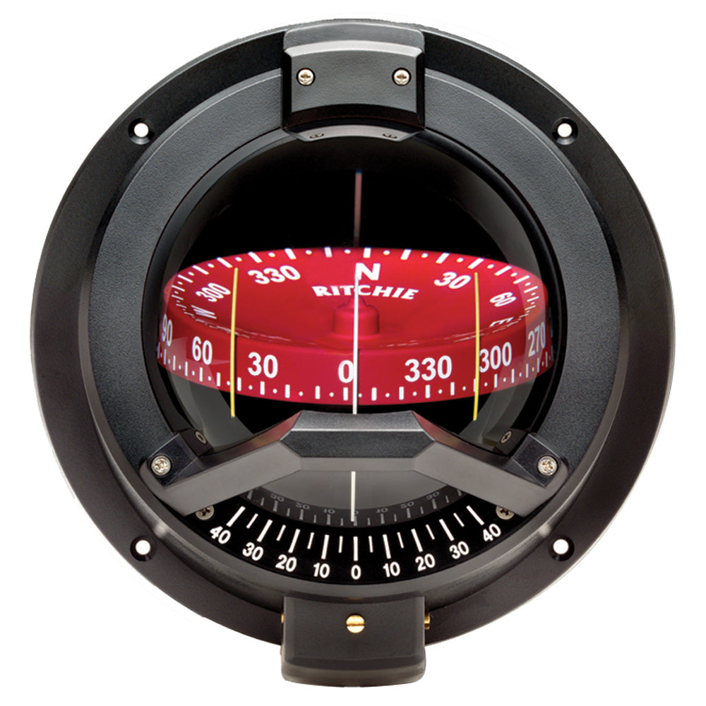 Tri-Water Marine | Ritchie BN-202 Navigator Compass - Bulkhead Mount - Black [BN-202]