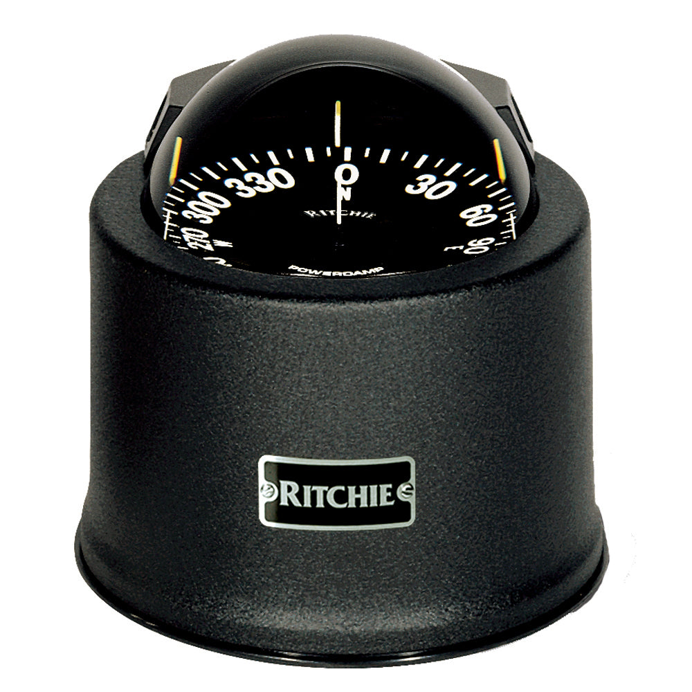 Tri-Water Marine | Ritchie SP-5-B GlobeMaster Compass - Pedestal Mount - Black - 5 Degree Card 12V [SP-5-B]