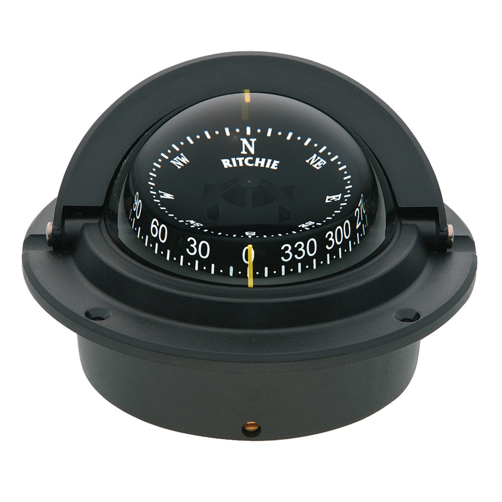 Tri-Water Marine | Ritchie F-83 Voyager Compass - Flush Mount - Black [F-83]