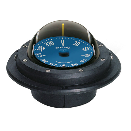 Tri-Water Marine | Ritchie RU-90 Voyager Compass - Flush Mount - Black [RU-90]