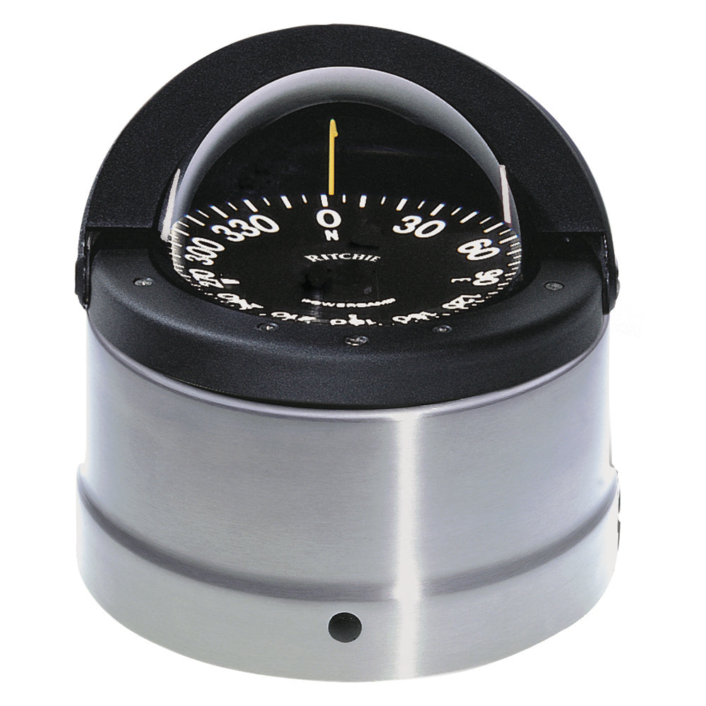 Tri-Water Marine | Ritchie DNP-200 Navigator Compass - Binnacle Mount - Polished Stainless Steel/Black [DNP-200]