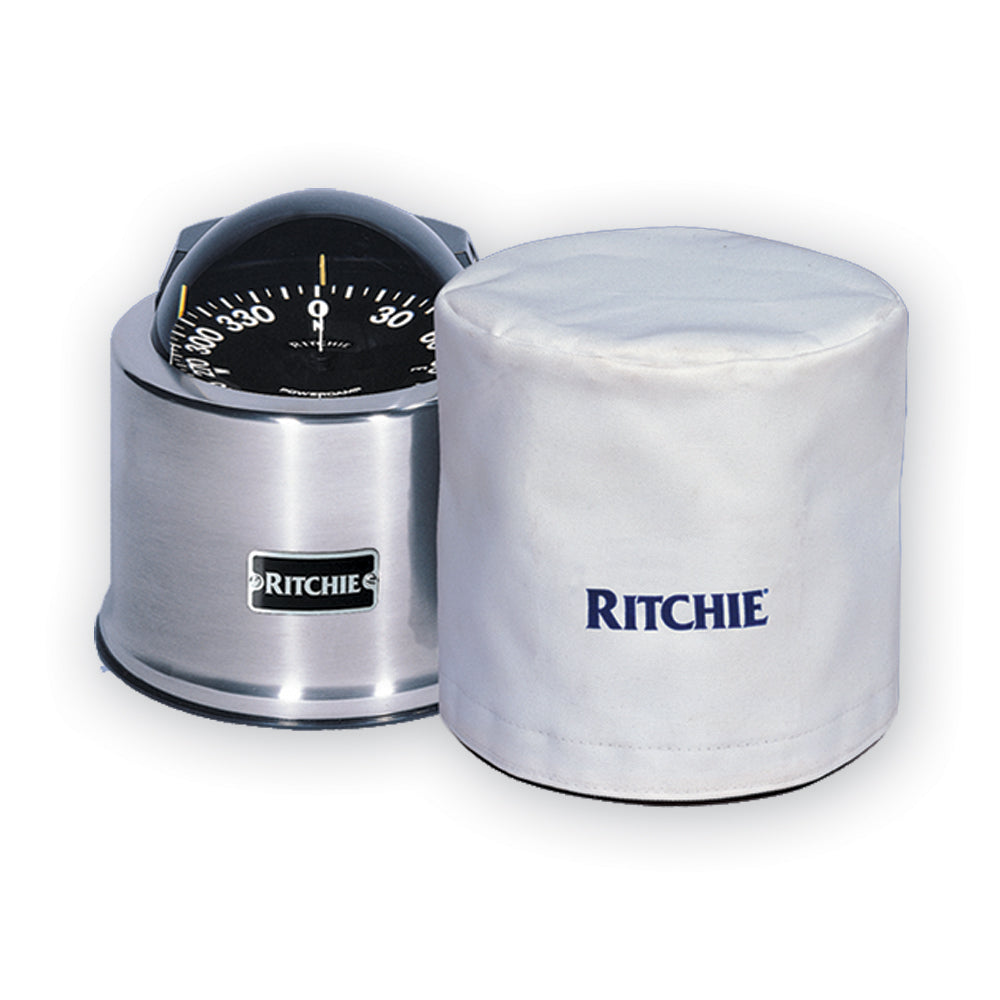 Tri-Water Marine | Ritchie GM-5-C 5" GlobeMaster Binnacle Mount Compass Cover - White [GM-5-C]