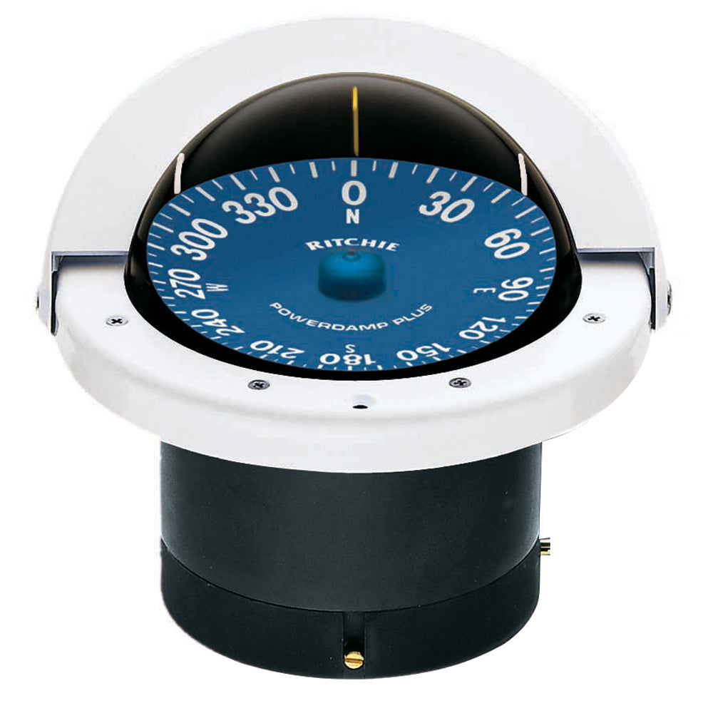 Tri-Water Marine | Ritchie SS-2000W SuperSport Compass - Flush Mount - White [SS-2000W]