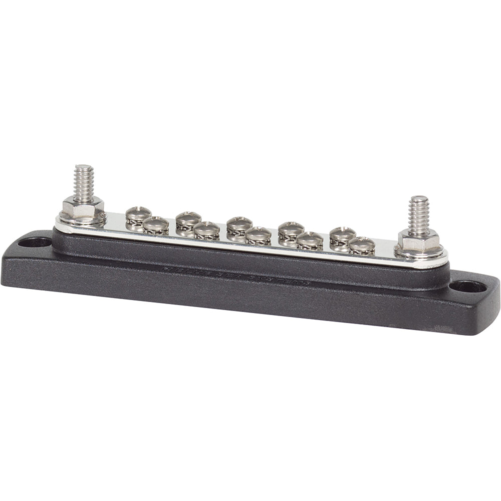 Tri-Water Marine | Blue Sea 2301 150AMP Common BusBar 10 x #8-32 Screw Terminal [2301]