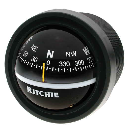 Tri-Water Marine | Ritchie V-57.2 Explorer Compass - Dash Mount - Black [V-57.2]