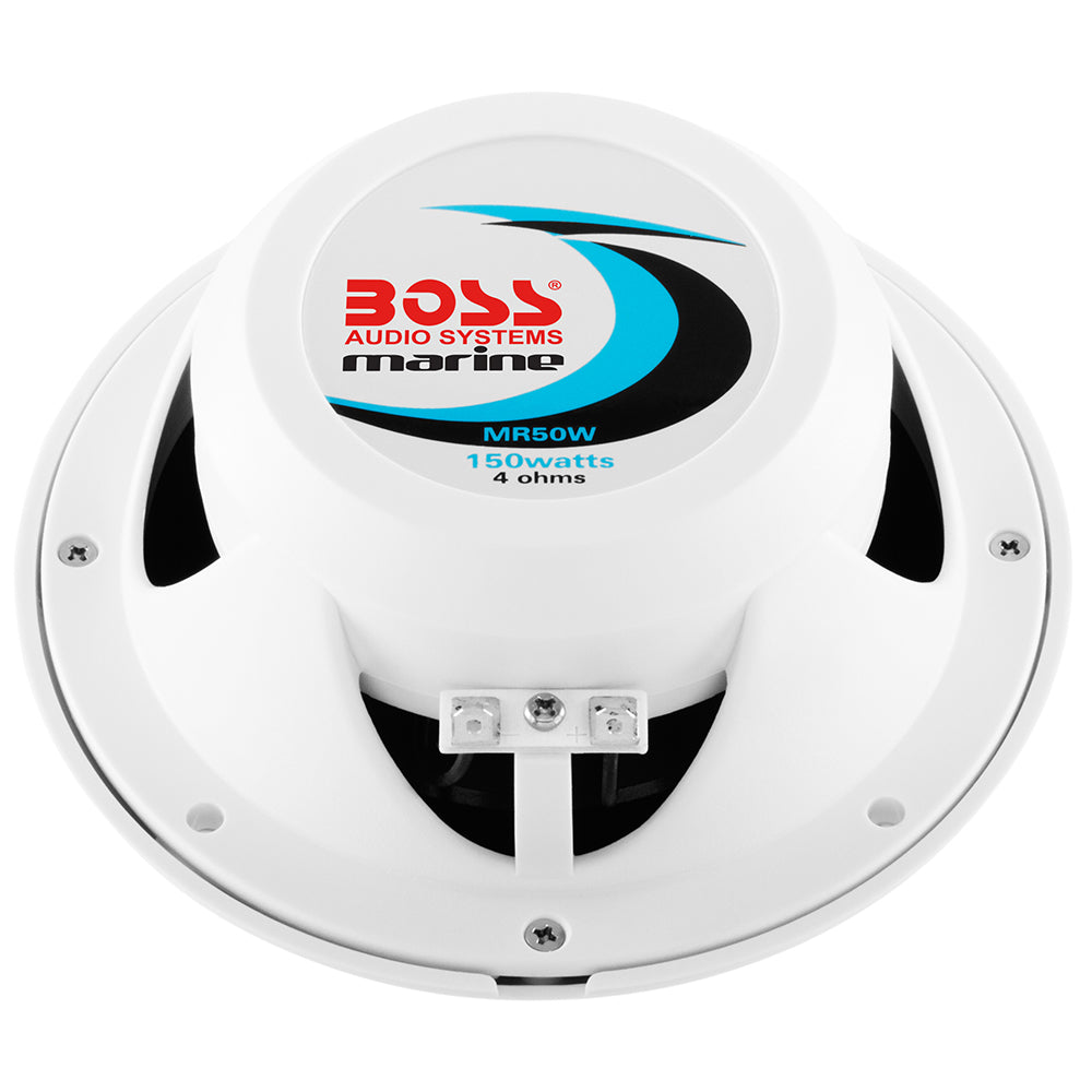 Tri-Water Marine | Boss Audio 5.25" MR50W Speakers - White - 150W [MR50W]