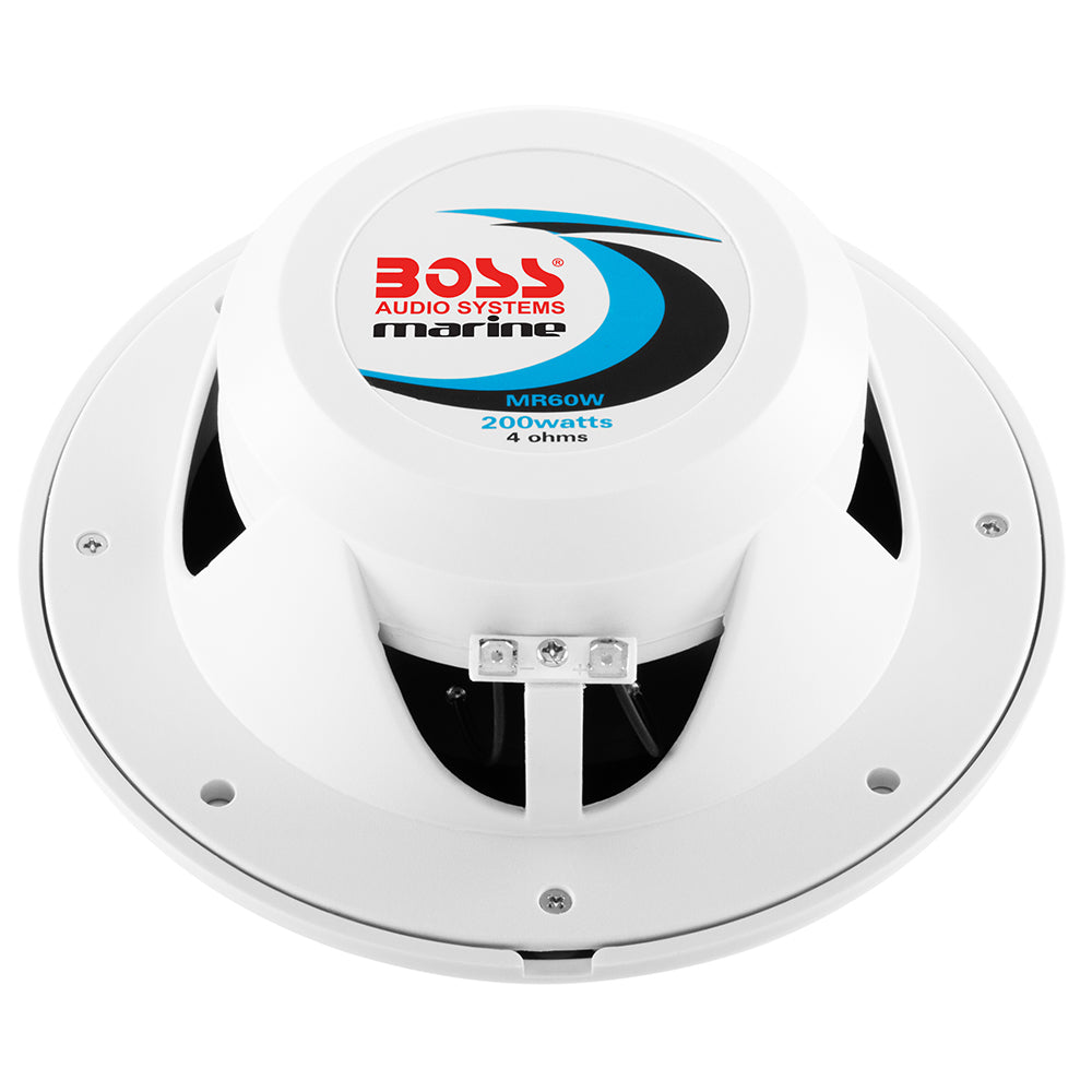 Tri-Water Marine | Boss Audio 6.5" MR60W Speakers - White - 200W [MR60W]