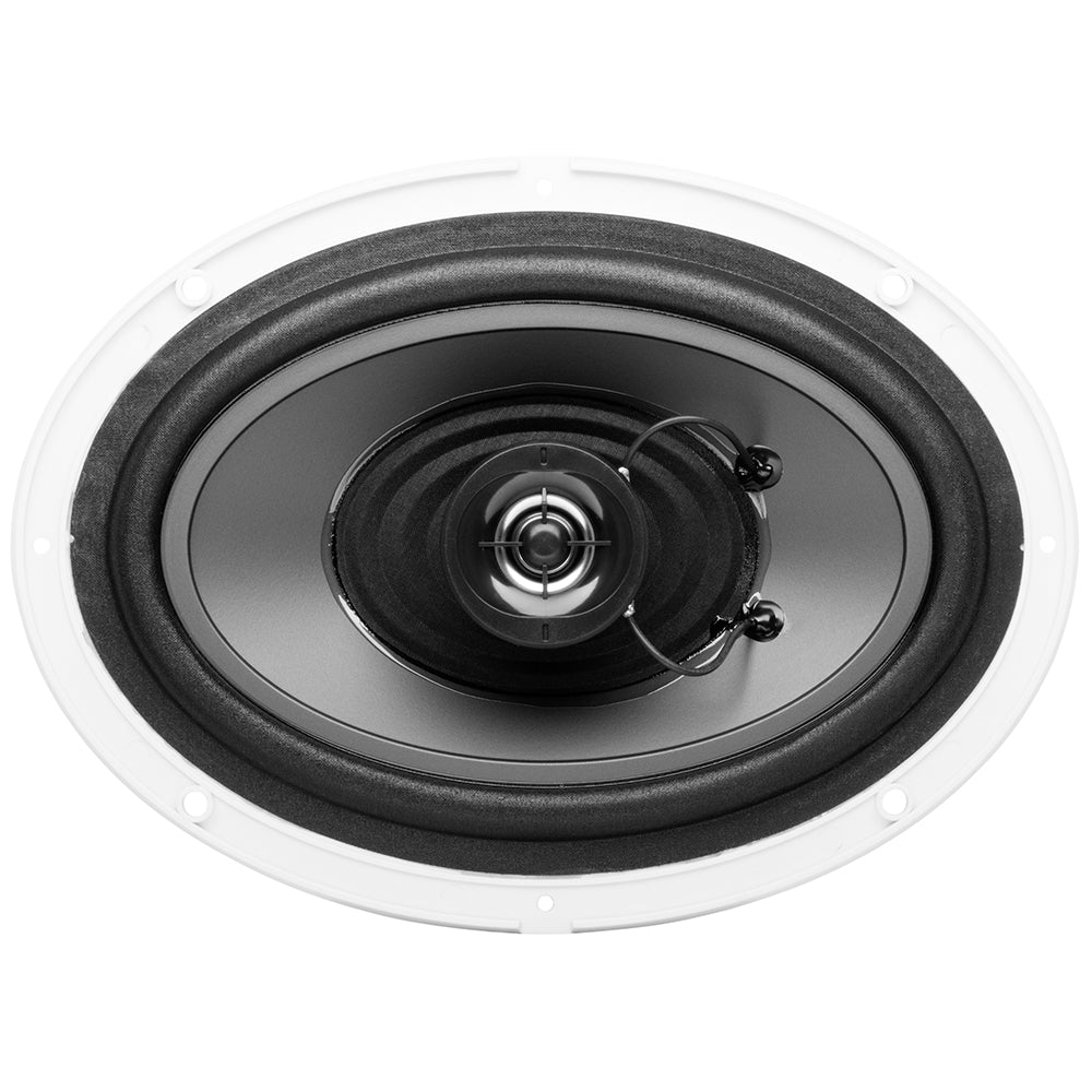 Tri-Water Marine | Boss Audio 6"x 9" MR690 Oval Speakers - White - 350W [MR690]