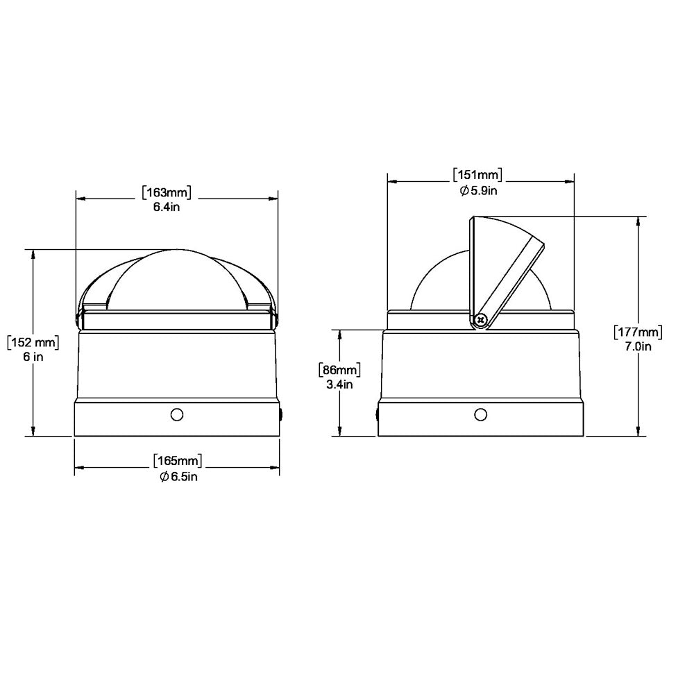Tri-Water Marine | Ritchie DNW-200 Navigator Compass - Binnacle Mount - White [DNW-200]
