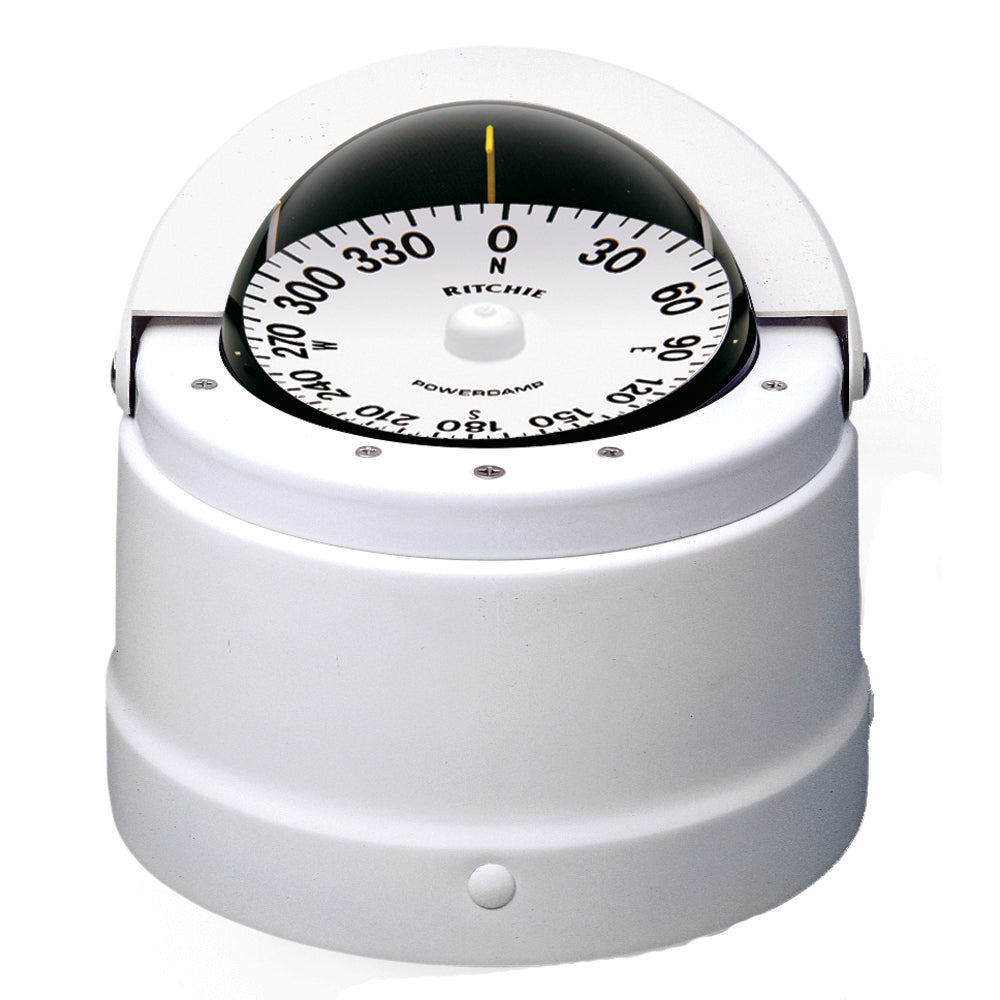 Tri-Water Marine | Ritchie DNW-200 Navigator Compass - Binnacle Mount - White [DNW-200]