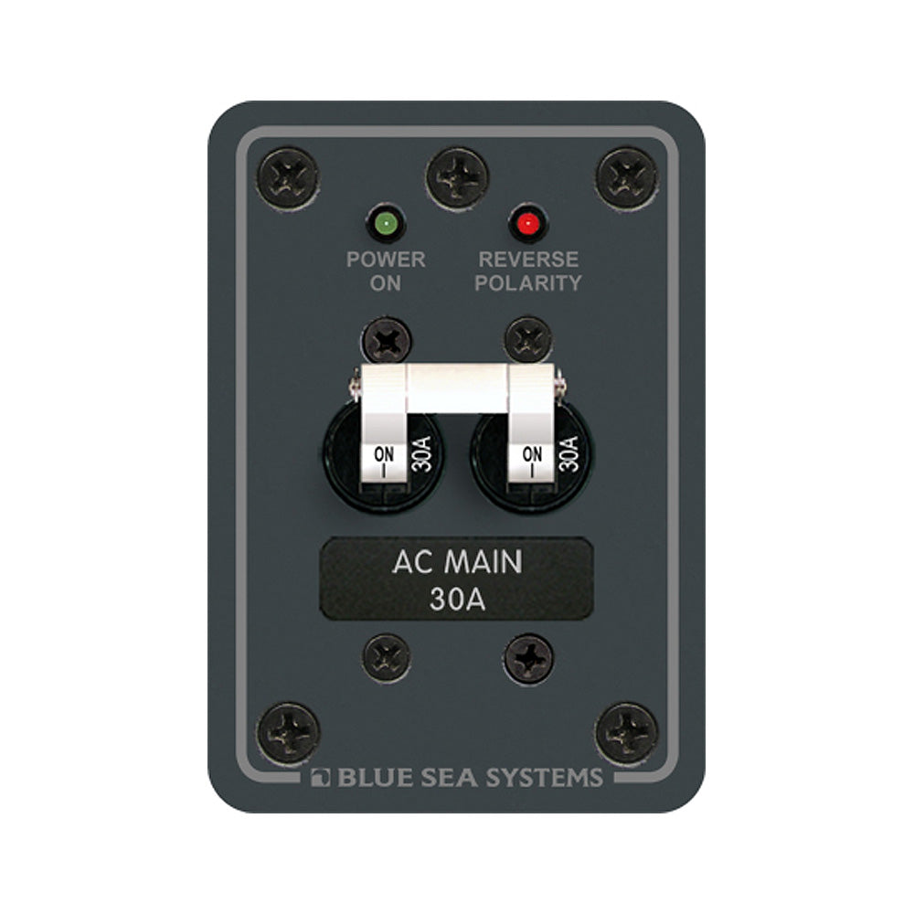 Tri-Water Marine | Blue Sea 8077 AC Main Only Toggle Circuit Breaker Panel [8077]