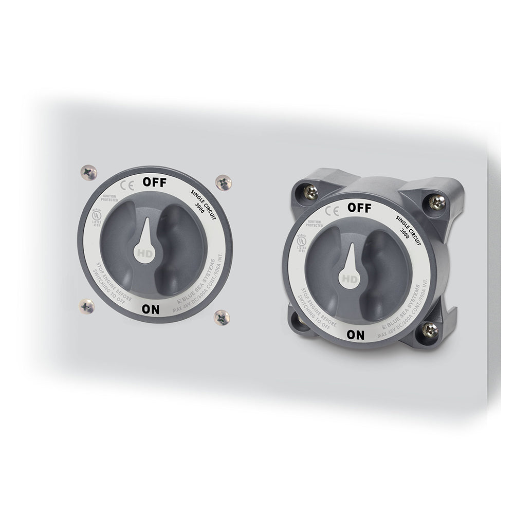 Tri-Water Marine | Blue Sea 3001 HD-Series Battery Switch Single Circuit ON/OFF w/AFD [3001]