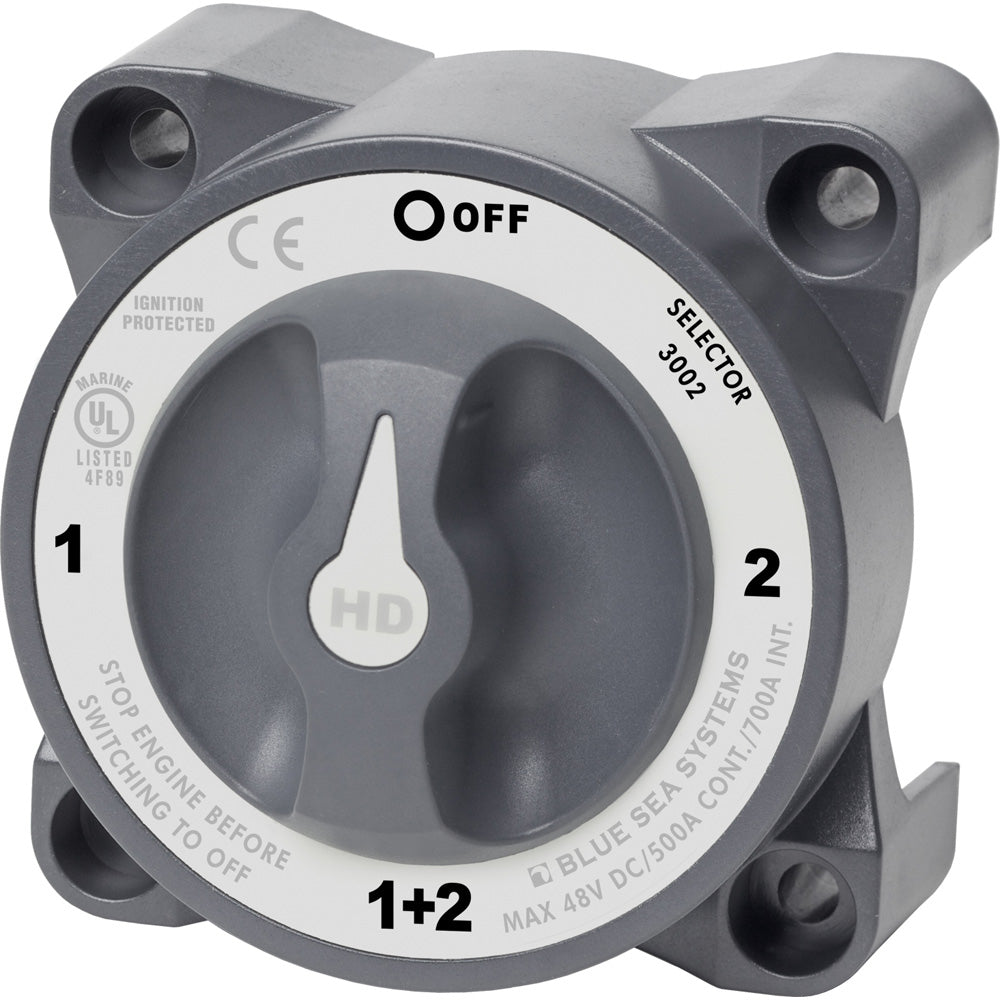 Tri-Water Marine | Blue Sea 3002 HD-Series Battery Switch Selector [3002]