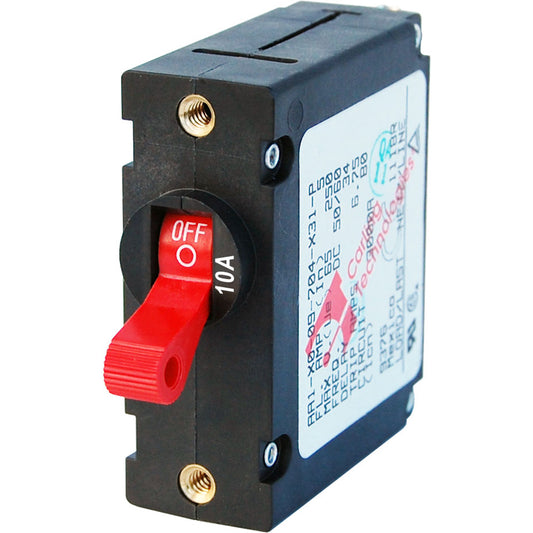 Tri-Water Marine | Blue Sea 7205 AC / DC Single Pole Magnetic World Circuit Breaker - 10 Amp [7205]