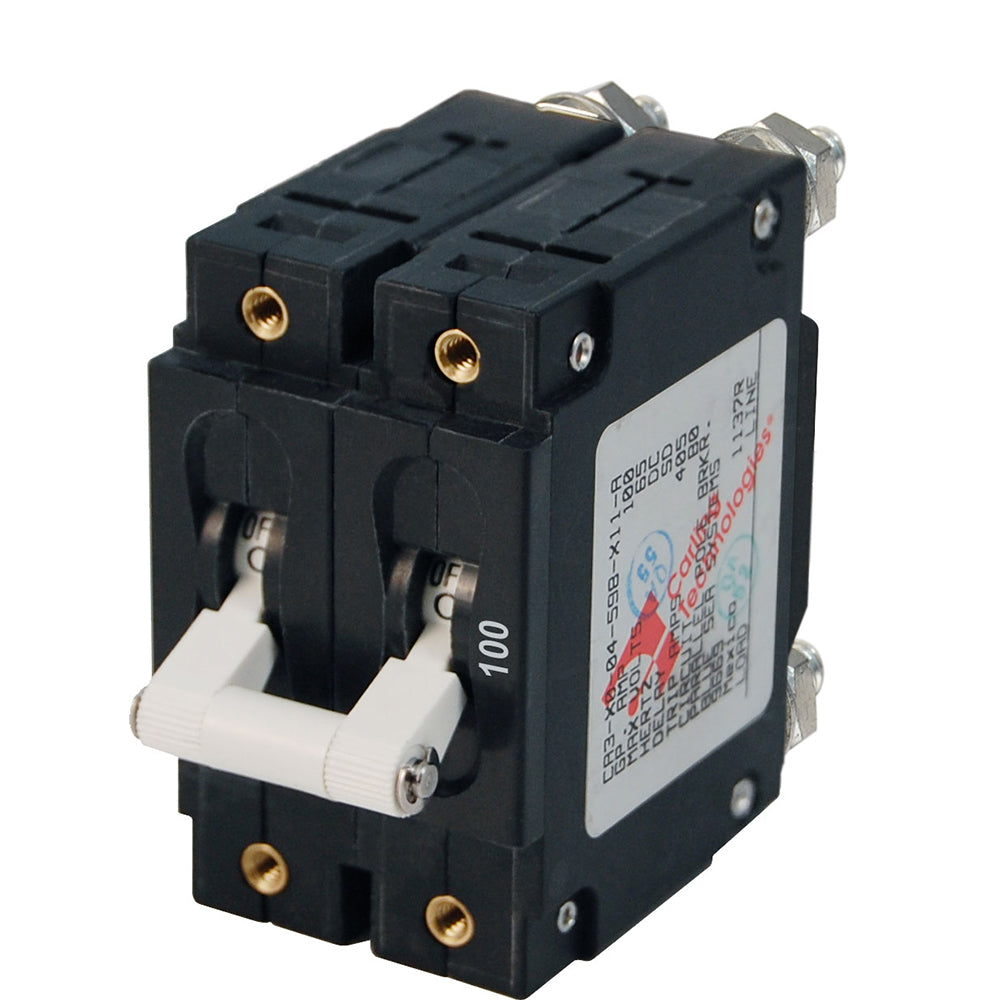 Tri-Water Marine | Blue Sea 7258 C-Series Double Pole Circuit Breaker - 100A [7258]