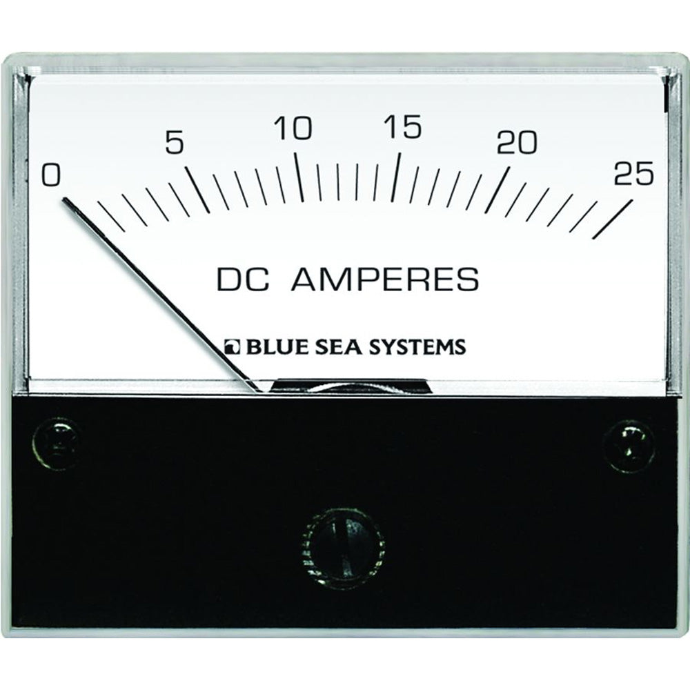 Tri-Water Marine | Blue Sea 8005 DC Analog Ammeter - 2-3/4" Face, 0-25 Amperes DC [8005]