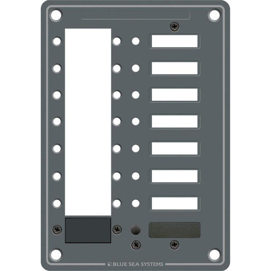 Tri-Water Marine | Blue Sea 8087 8 Position DC C-Series Panel - Blank [8087]