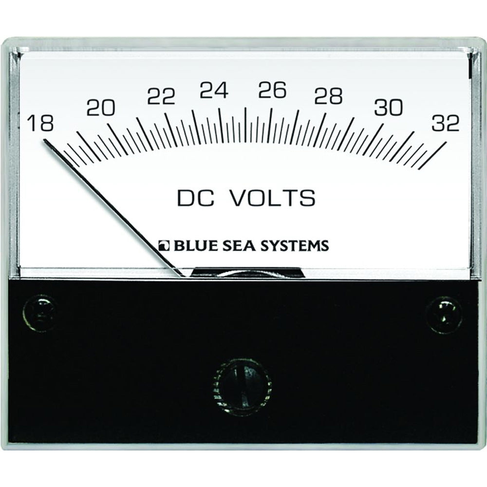 Tri-Water Marine | Blue Sea 8240 DC Analog Voltmeter - 2-3/4" Face, 18-32 Volts DC [8240]