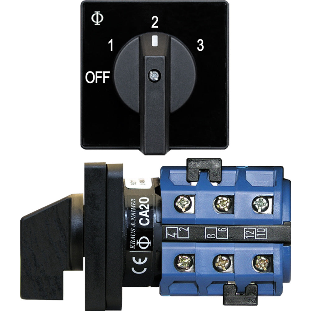 Tri-Water Marine | Blue Sea 9010 Switch, AV 120VAC 32A OFF +3 Positions [9010]