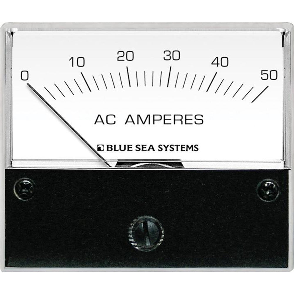 Tri-Water Marine | Blue Sea 9630 AC Analog Ammeter 0-50 Amperes AC [9630]