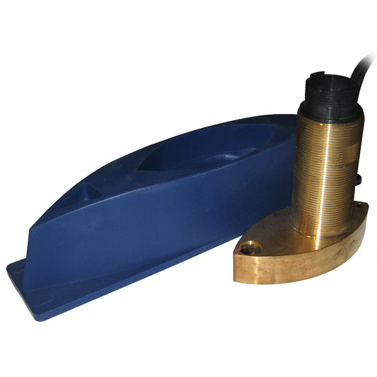 Tri-Water Marine | SI-TEX 496/50/200ST Bronze Thru-Hull Triducer w/Fairing Block f/ES502 [496/50/200ST-ES]