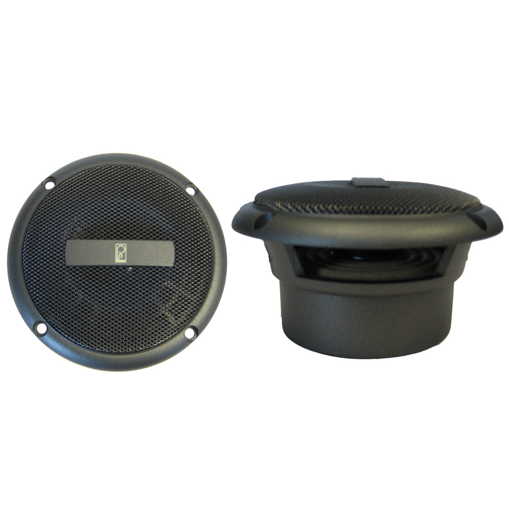 Tri-Water Marine | Poly-Planar MA-3013 3" 60 Watt Round Component Speakers - Gray [MA3013G]