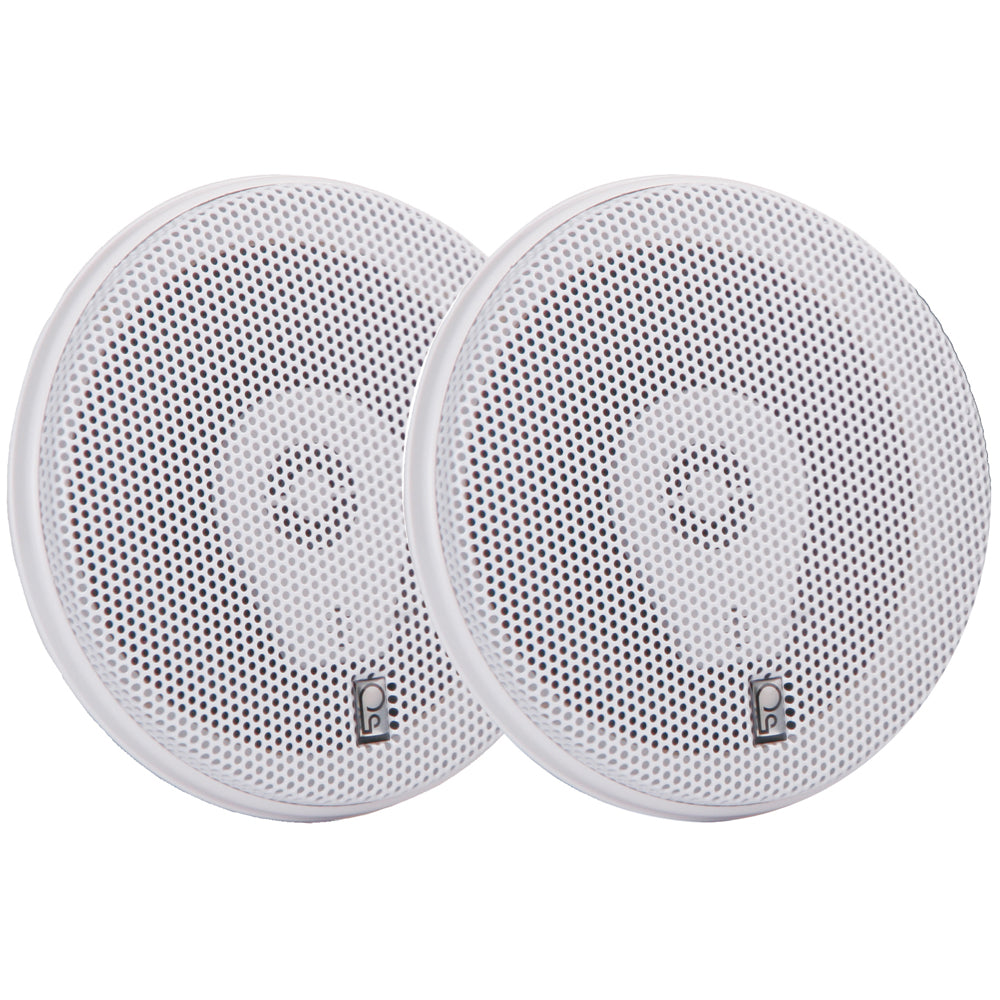 Tri-Water Marine | Poly-Planar MA-8506 6" 200 Watt Titanium Series Speakers - White [MA8506W]