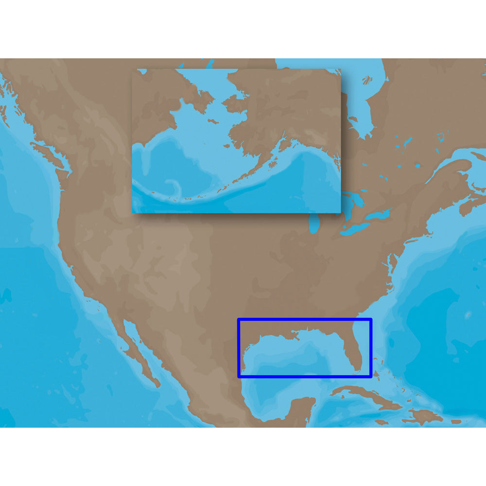 Tri-Water Marine | C-MAP MAX NA-M420 - Gulf of Mexico: Bathy - SD Card [NA-M420SDCARD]